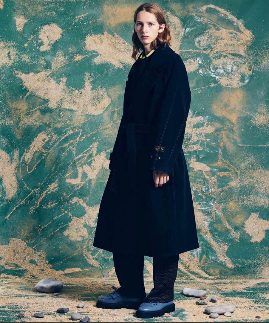 ジャケット・アウター MAISON SPECIAL import fabric wool coat