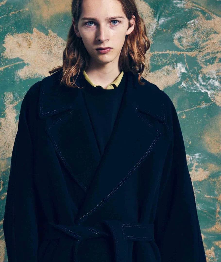 ジャケット・アウター MAISON SPECIAL import fabric wool coat