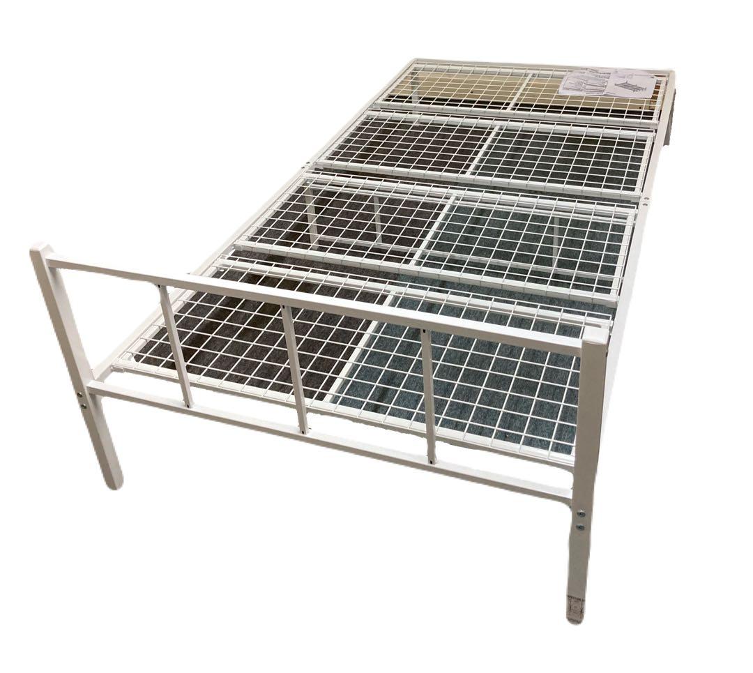 【ニトリ】 シングルパイプベッド　バジーナ F3 WH