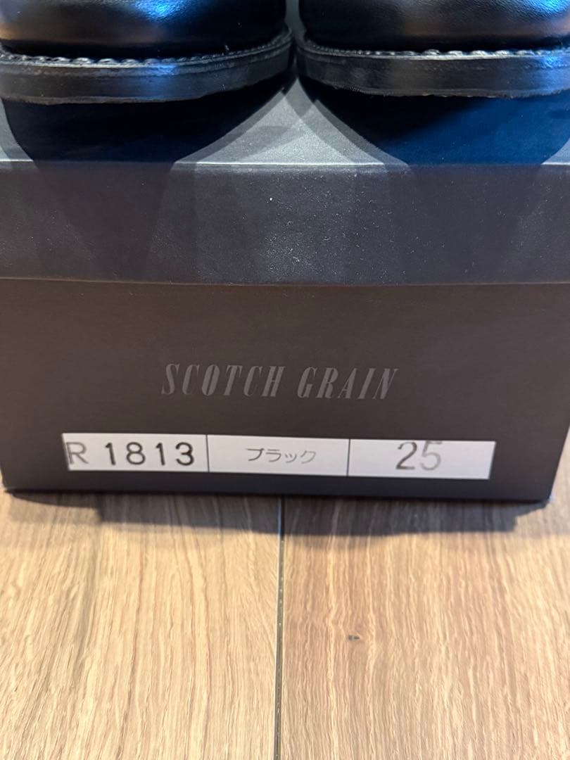 スコッチグレイン　シャインオアレイン　25.0cm