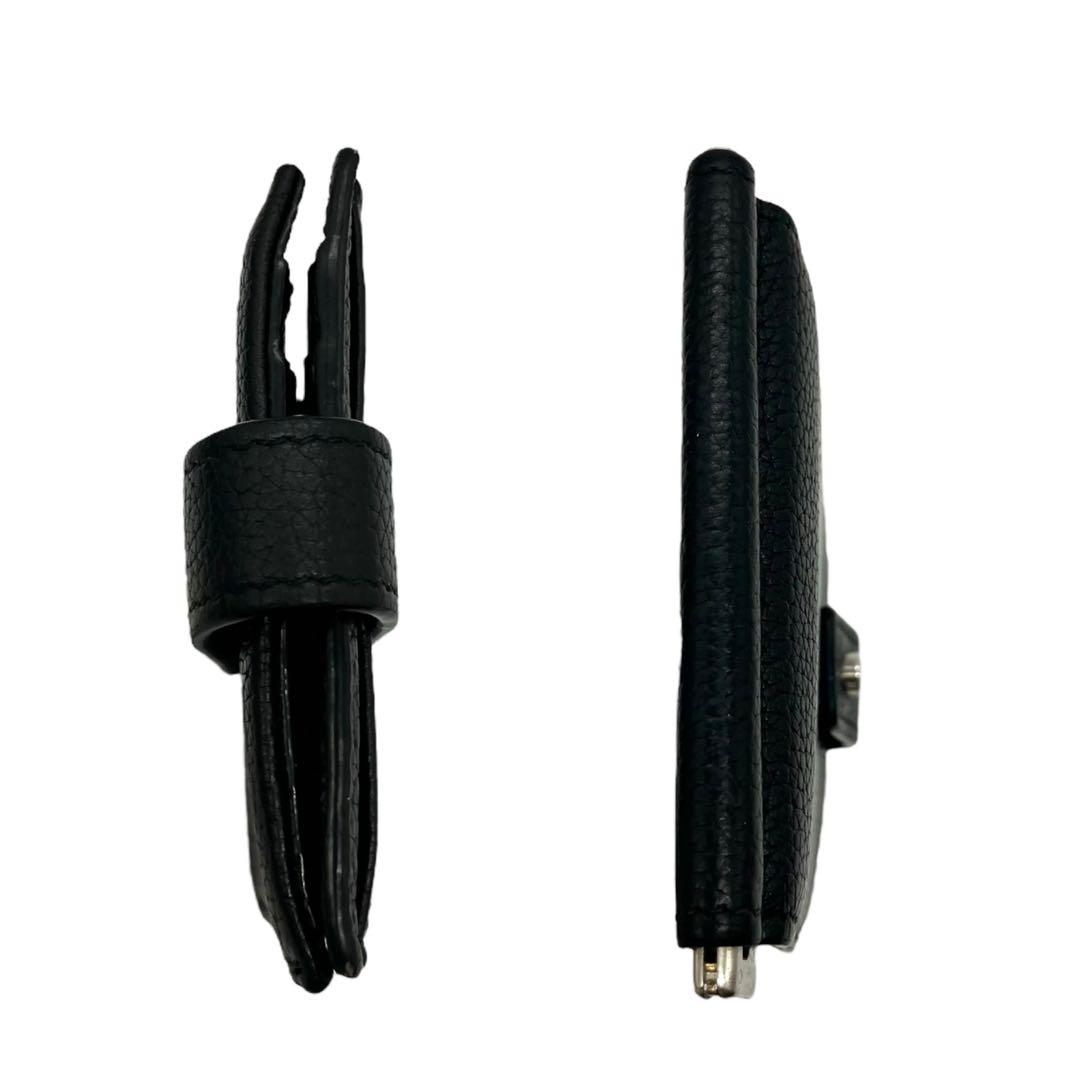良品 1838 SAINT LAURENT マネークリップ カサンドラ シボ革