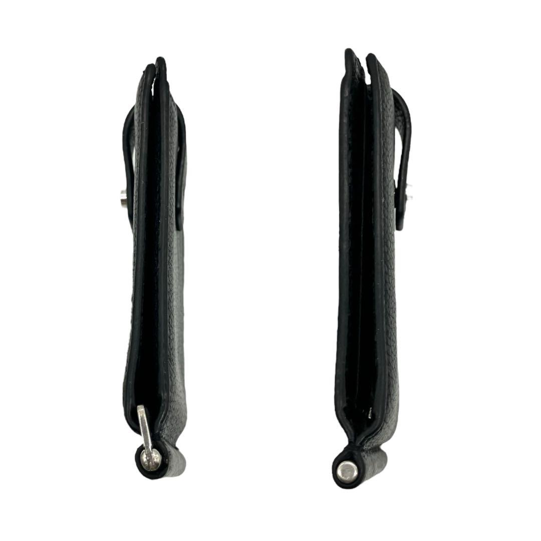 良品 1838 SAINT LAURENT マネークリップ カサンドラ シボ革