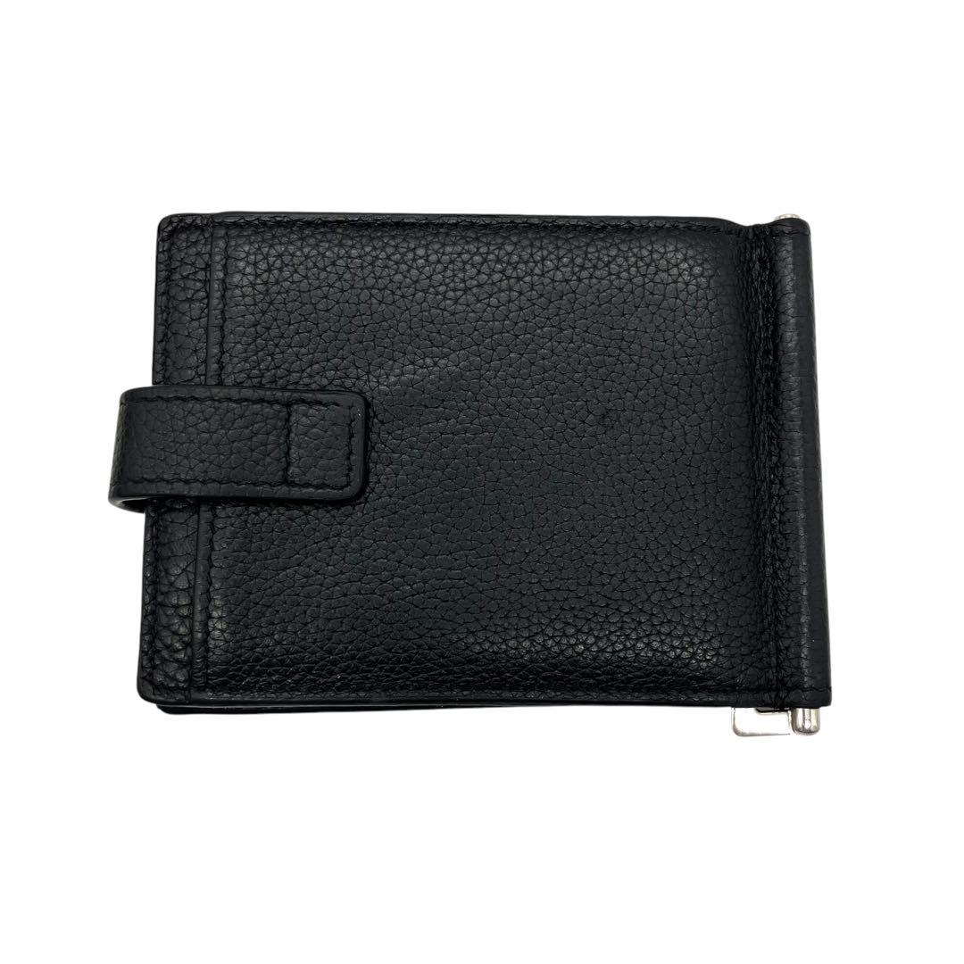 良品 1838 SAINT LAURENT マネークリップ カサンドラ シボ革