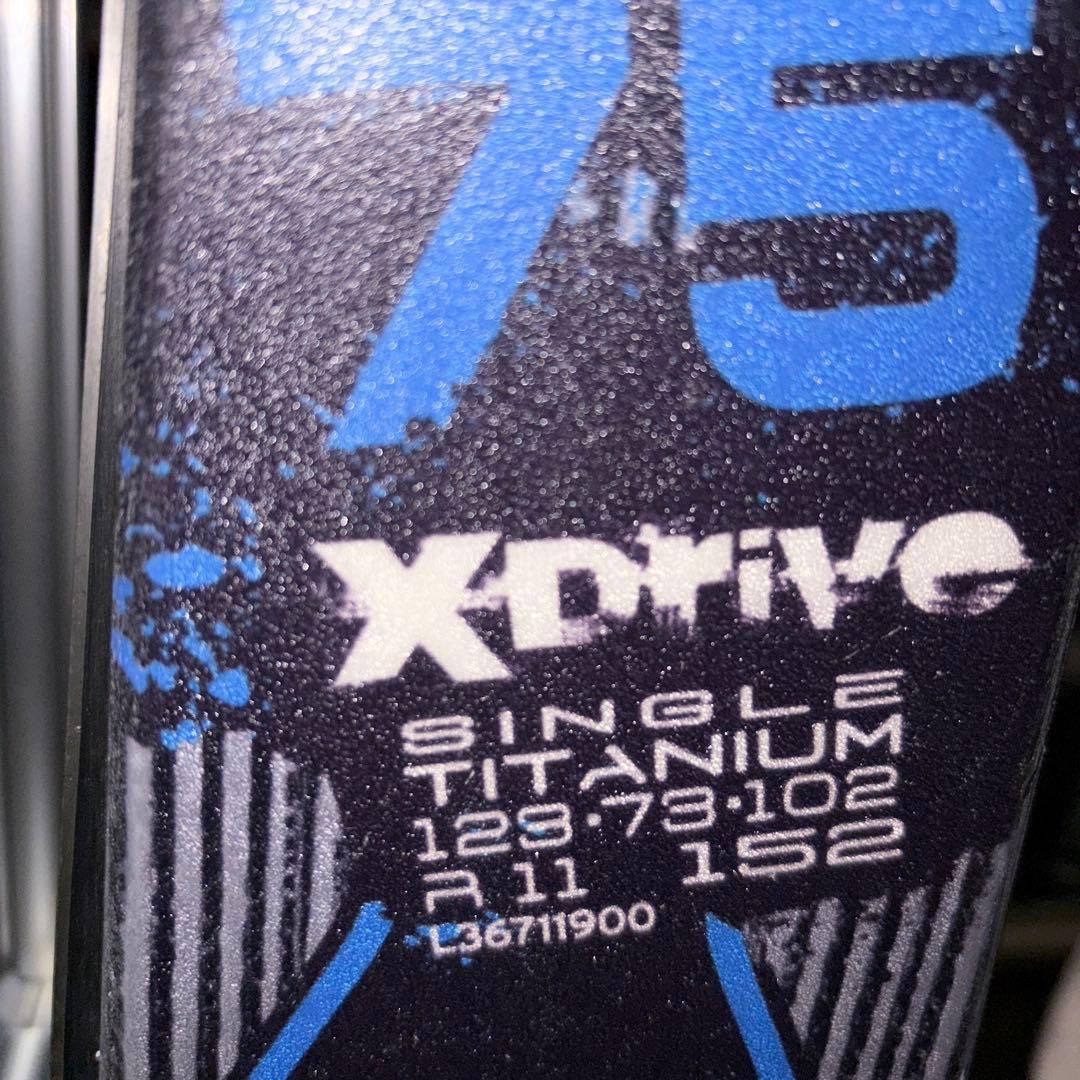 サロモン　XDRIVE 152cm ストック付き