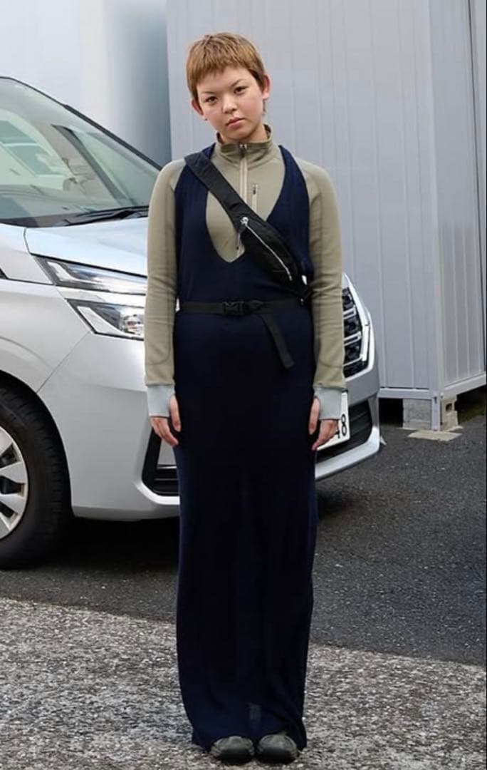 トップス FUMIKA_UCHIDA HALF-ZIP BODYSUIT SAGE