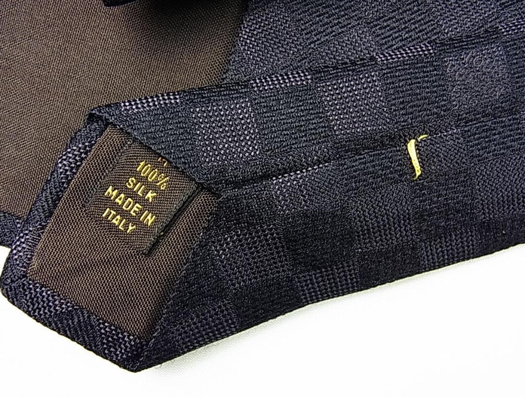 正規自宅保管品ルイヴィトン ネクタイM74139クラヴァットダミエクラシック