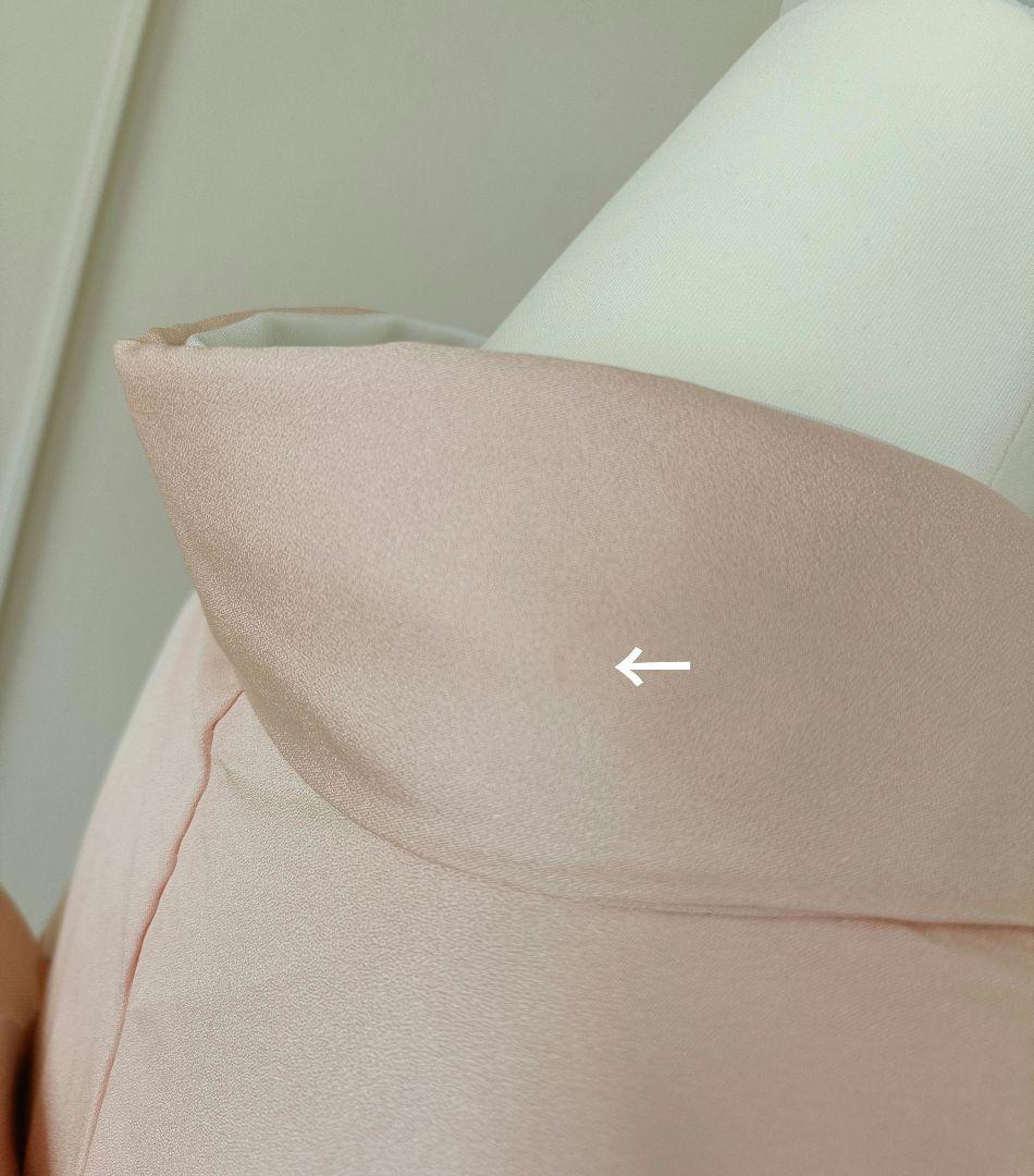 正絹訪問着（しつけ糸付き）　フルセット4点　卒業式　入学式　宮参り　七五三