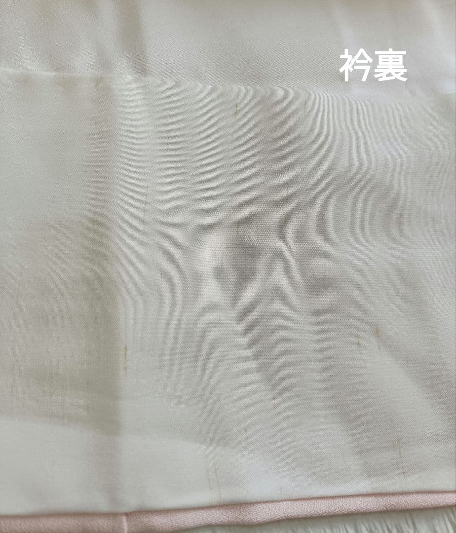 正絹訪問着（しつけ糸付き）　フルセット4点　卒業式　入学式　宮参り　七五三