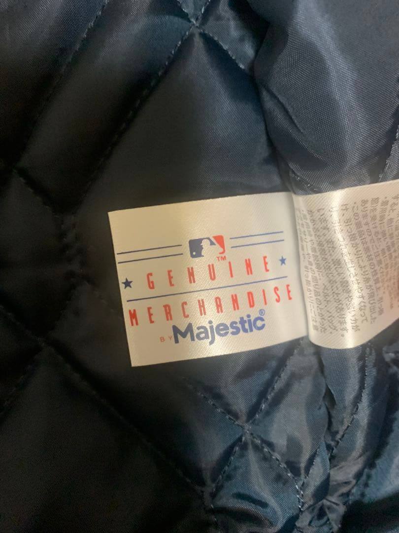 New York Yankees ベンチコートmajestic