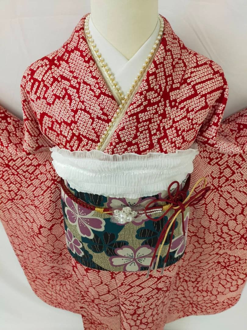 売約済み【WA-Modern】★★　振袖3点セット(振袖袋帯長襦袢)★★