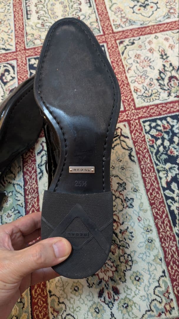 ✨本日限り‼️REGAL ブラック ドレスシューズ✨25.5‼️