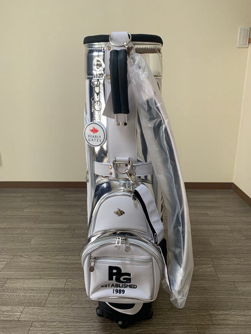 PEARLY GATES パーリーゲイツ　キャスター付キャディバッグ