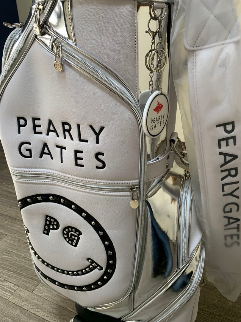 PEARLY GATES パーリーゲイツ　キャスター付キャディバッグ