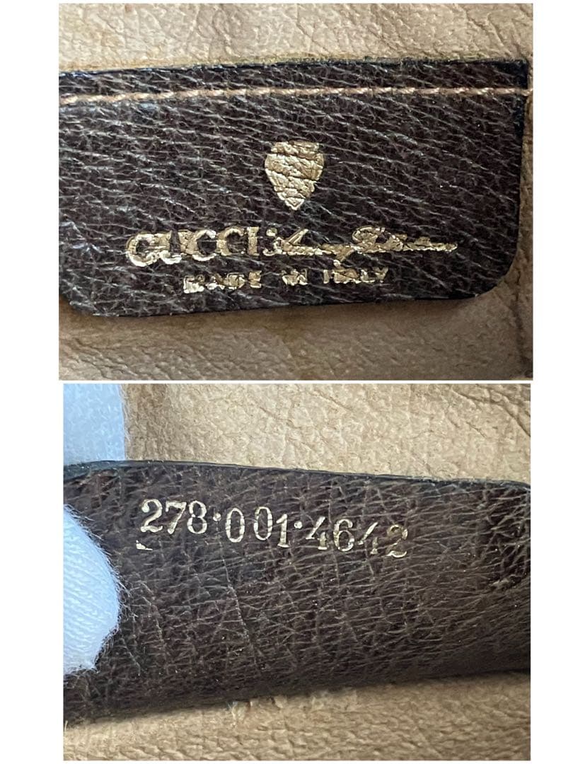 GUCCI オールドグッチ　GG 金具　スプリーム　ショルダーバッグ　ポシェット