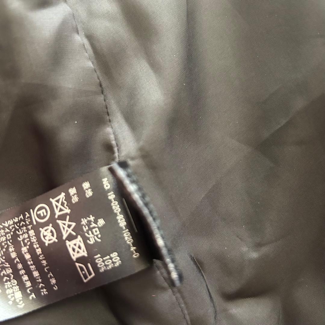 ヴェルメイユ パー イエナ メルトン テント ライン コート ロング リボン