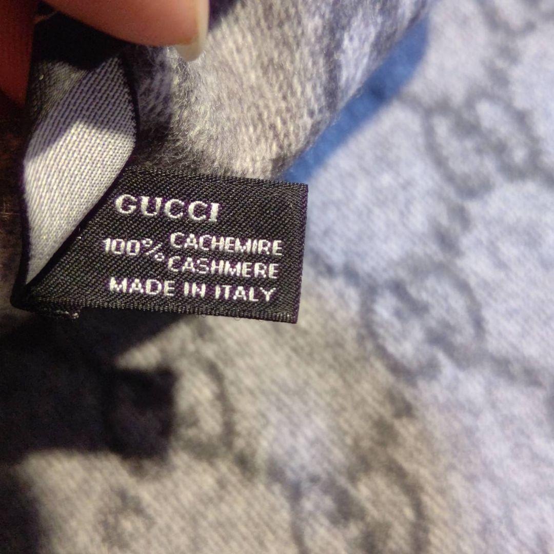❤極美品箱付き❤GUCCI マフラー ショール ストール スカーフ❤カシミア❤