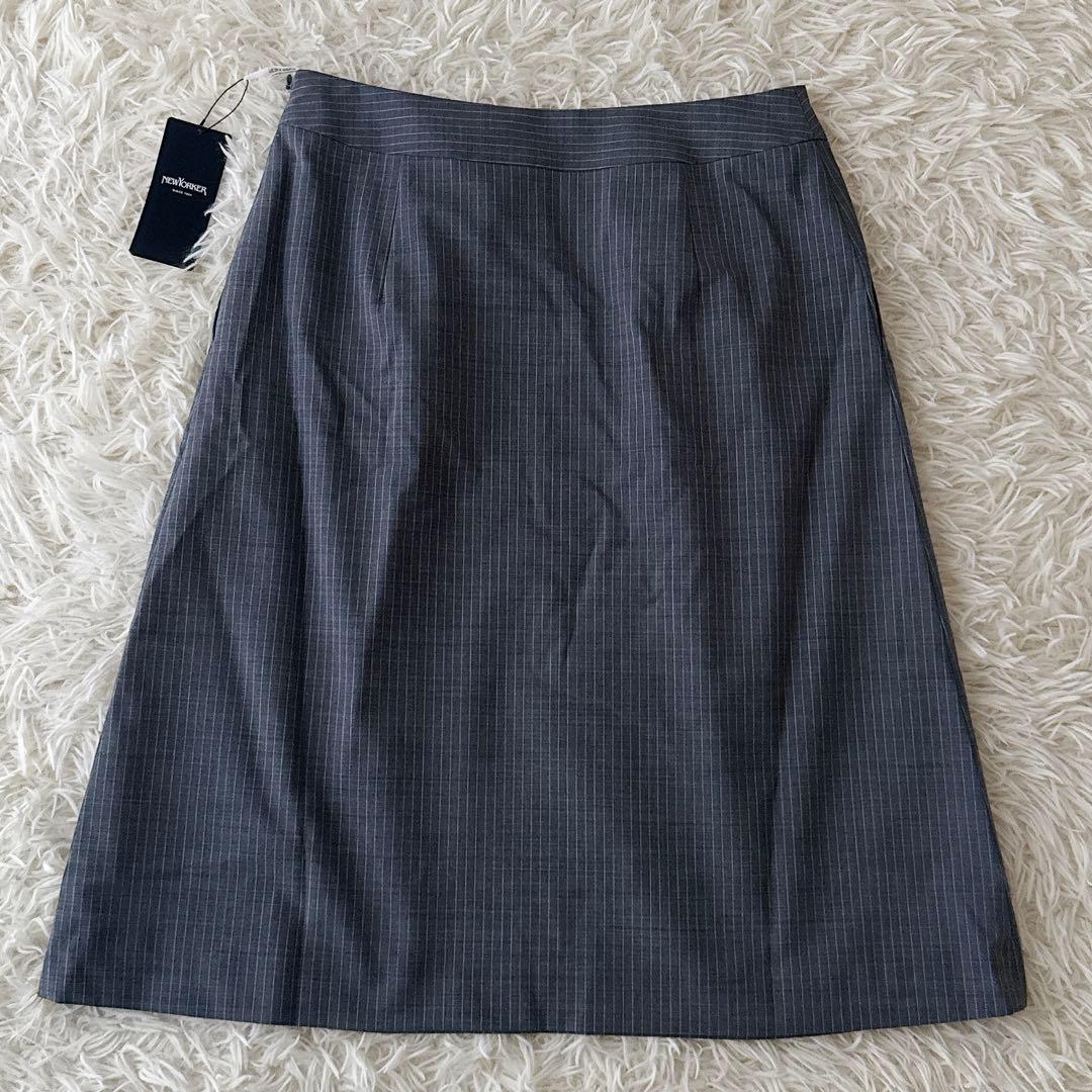 未使用タグ付き 11号 13号✨近年ニューヨーカー セットアップ スカートスーツ