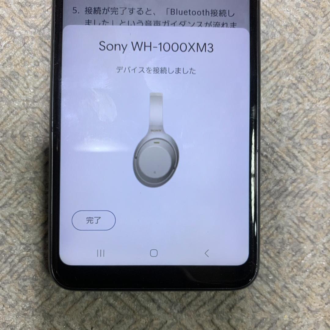 J740 SONY WH-1000XM3 ワイヤレスヘッドフォン