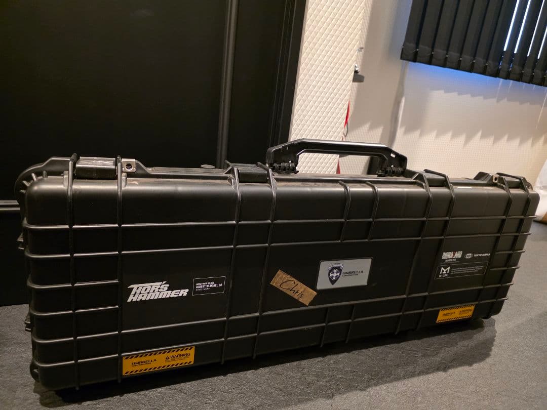 超希少！東京マルイトールハンマーケースバイオハザードショットガンケースクリス