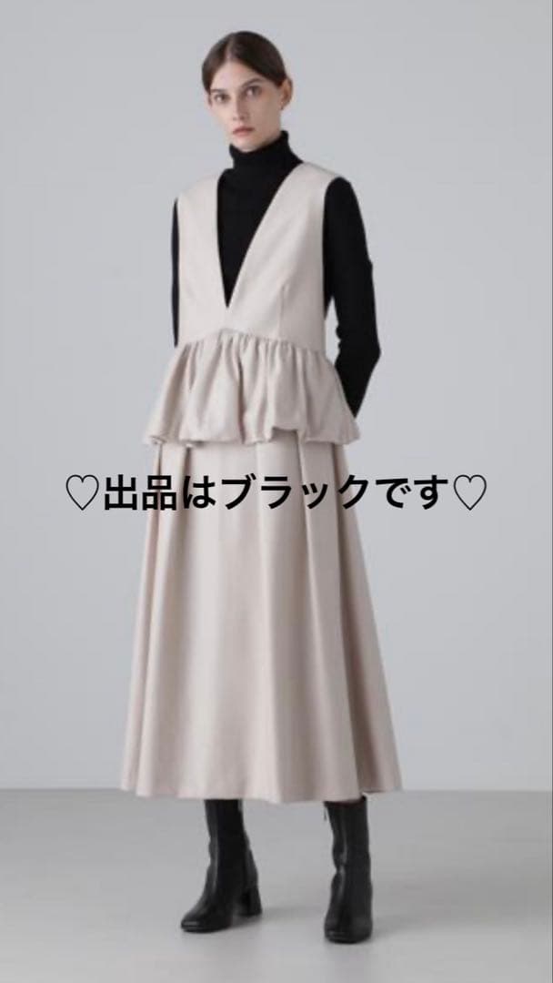 アドーア　【新品未使用タグあり】ウールバランサーワンピース