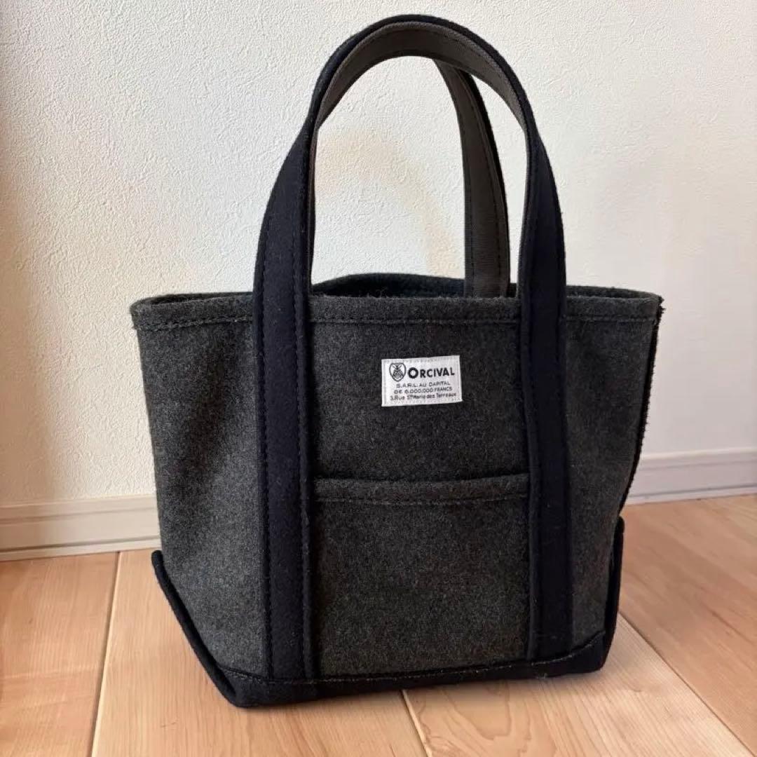 2回短時間のみの使用です！オーシバルトートバッグ