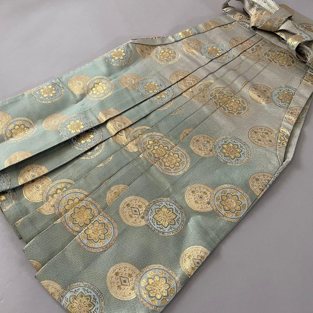 美品　七五三　5歳　男の子　正絹　羽織セット　袴コーデ