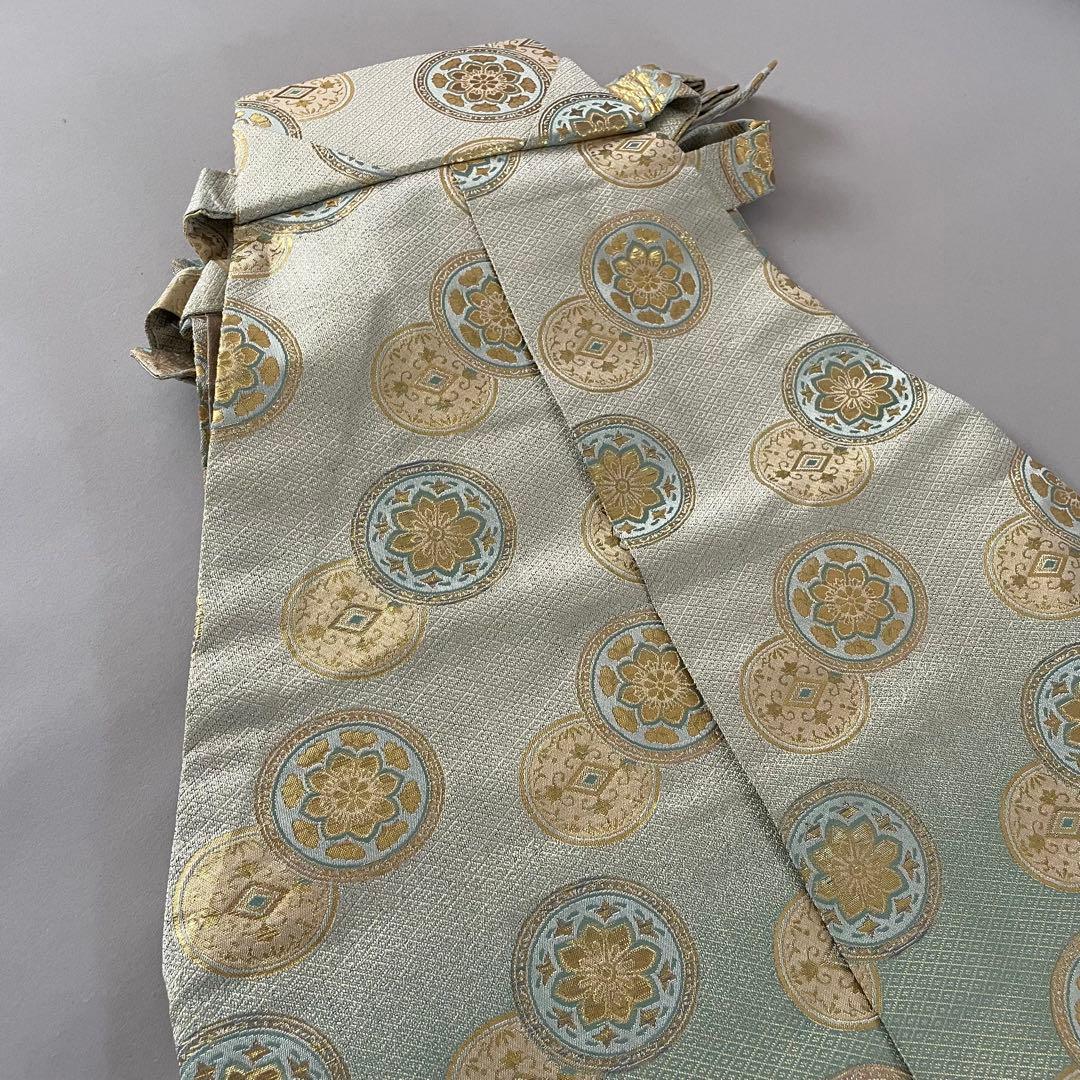 美品　七五三　5歳　男の子　正絹　羽織セット　袴コーデ