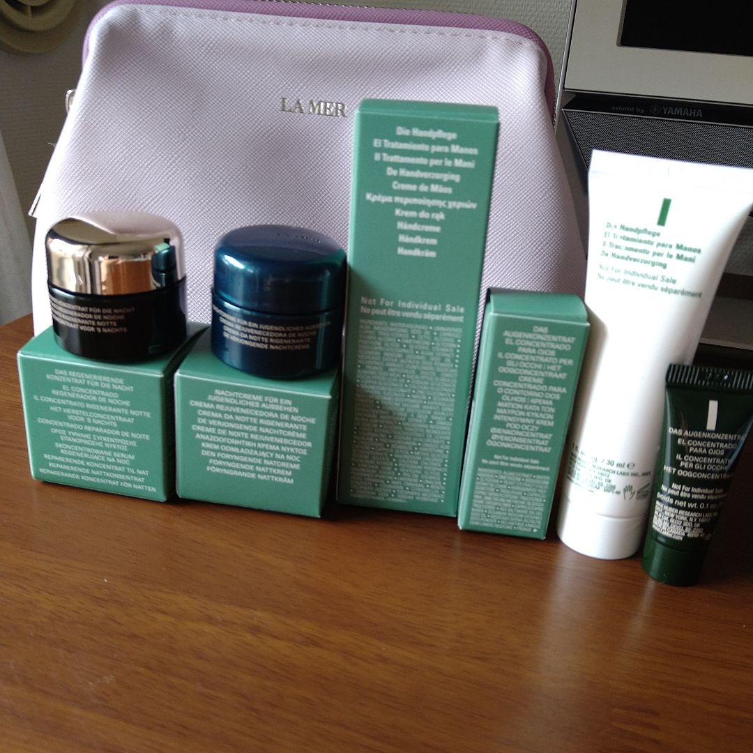 ラ・メール お得夜用美容液、ナイトクリーム、アイクリーム、ハンドクリーム、セット
