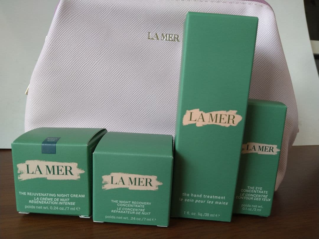 ラ・メール お得夜用美容液、ナイトクリーム、アイクリーム、ハンドクリーム、セット
