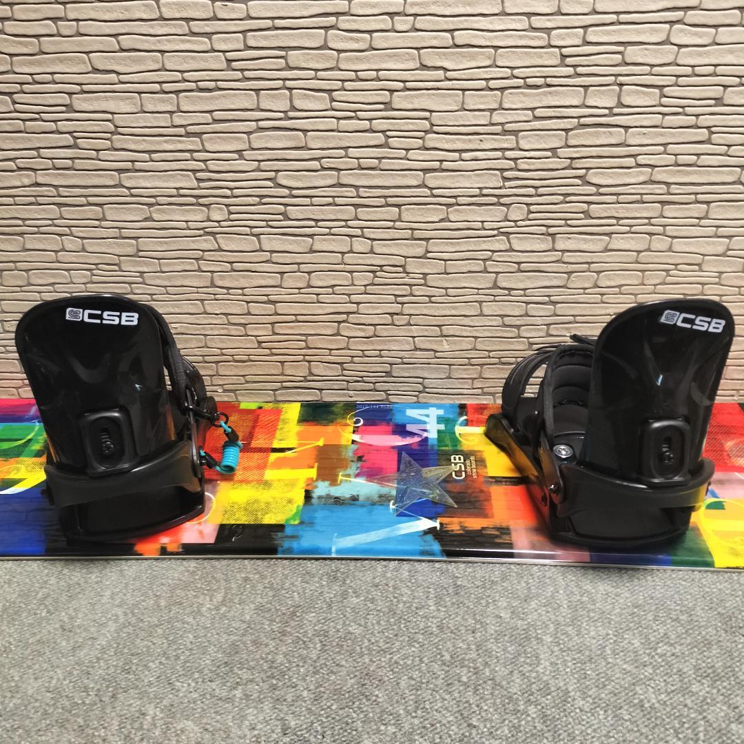 CSB レディース スノーボード 144cm ビンディング 2点セット