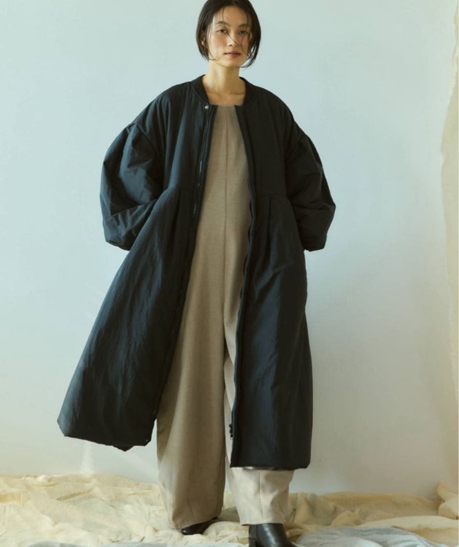 Libra Cue リブラキュー MA-1モンスターコート ブラック