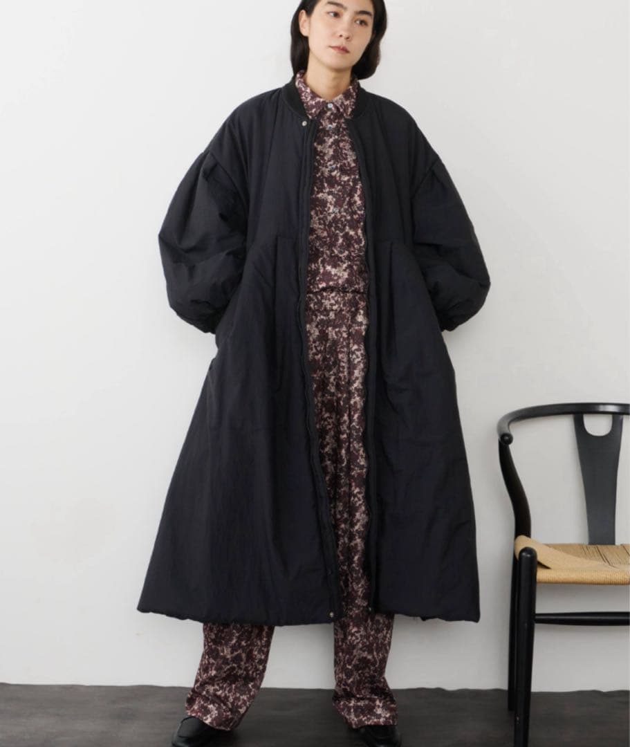 Libra Cue リブラキュー MA-1モンスターコート ブラック