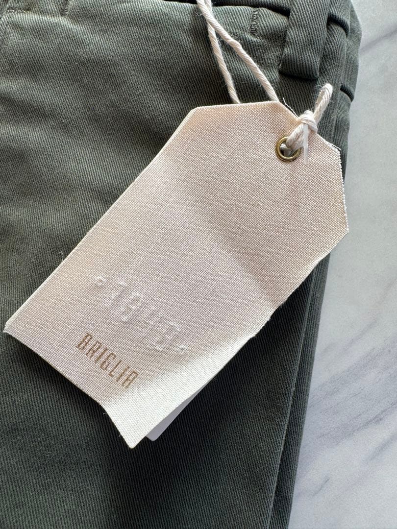 【新品未使用】BRIGLIA（ブリリア1949） コットンストレッチパンツ 46