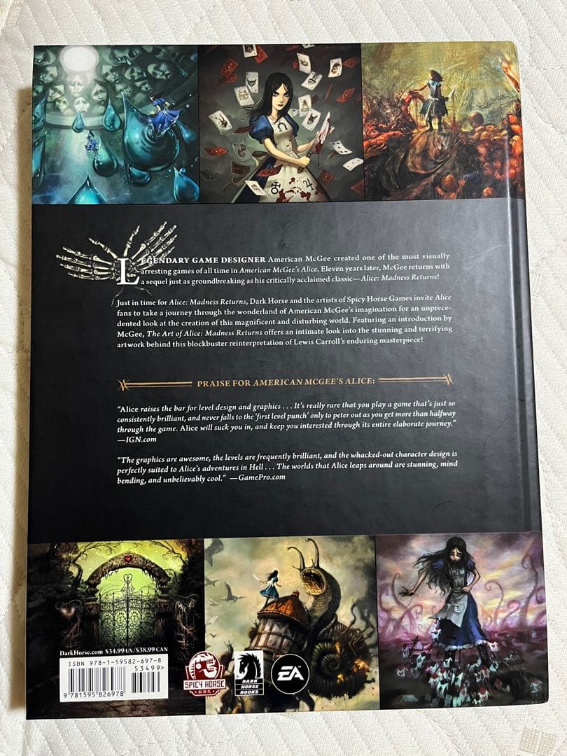 アリスマッドネスリターンズ　アートブック　設定集