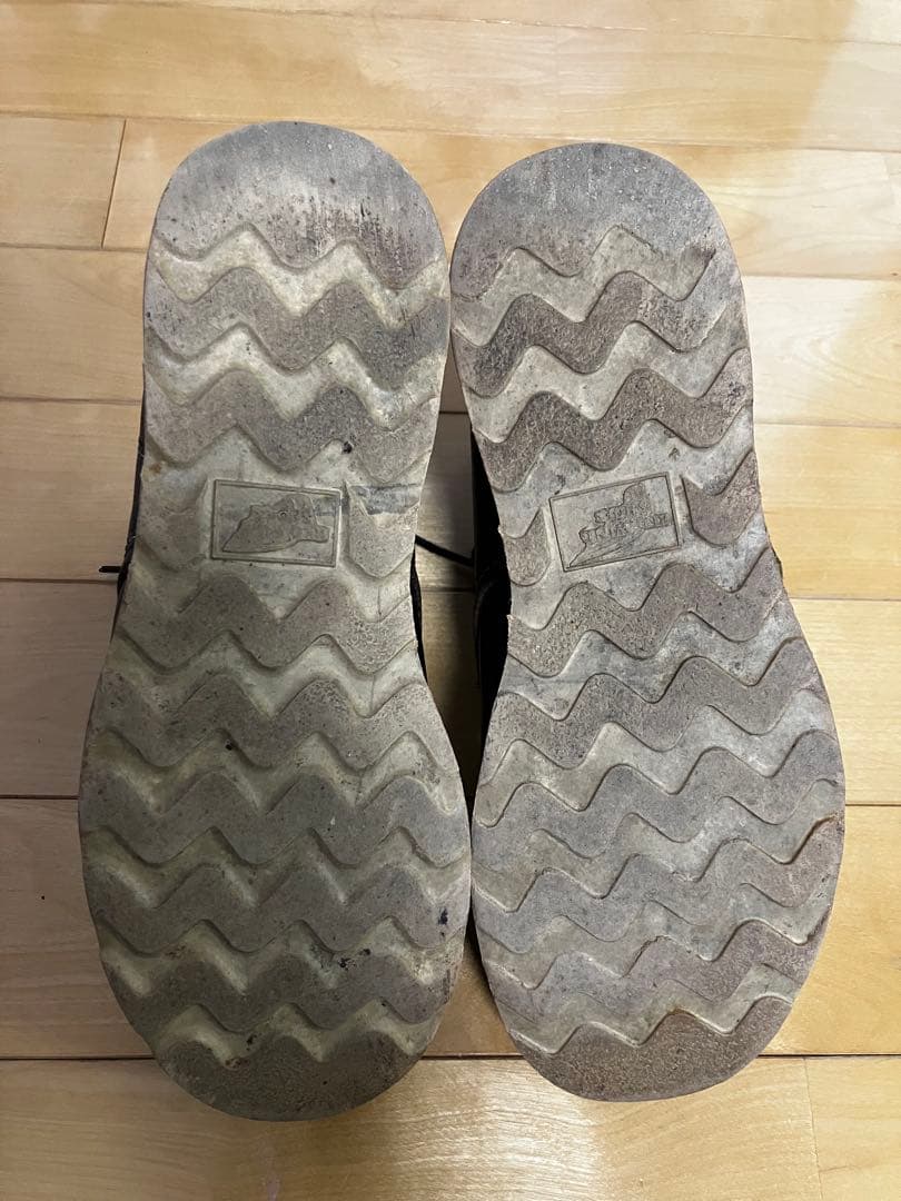 【希少】RED WING(レッドウィング)8165 四角犬タグ プレーントゥ　黒