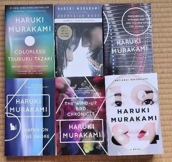 村上春樹　北米英語版洋書6冊セット