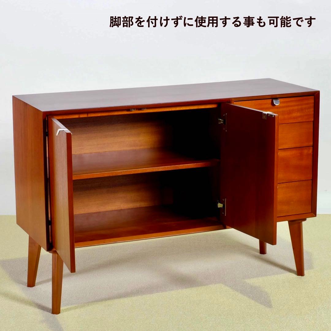 C 新品 リビングボード キャビネット 収納 北欧 サイドボード 本棚 書斎