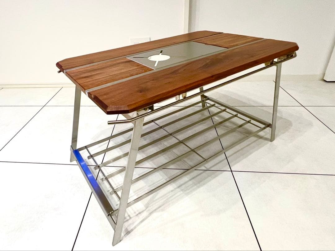 Bilcoast ビルコースト　STバーナーテーブル650ウォルナット　キャンプ