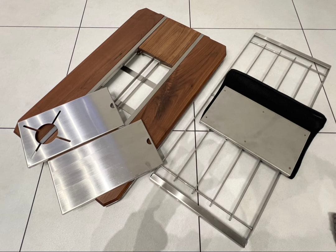 Bilcoast ビルコースト　STバーナーテーブル650ウォルナット　キャンプ