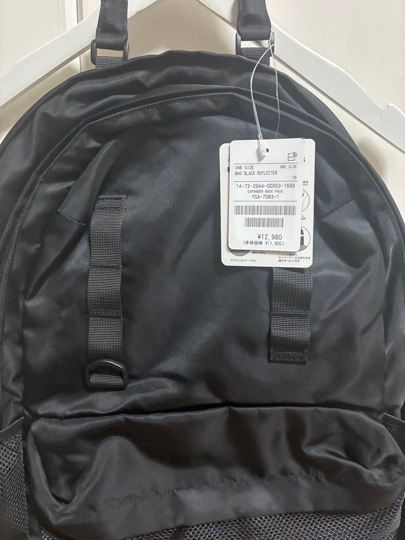 美品 ヨセミテ　ユーティリティ バックパック 撥水(ブラック)