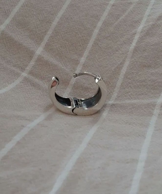 クロムハーツ NARROW V-CHX LナローV CHX シルバーピアス