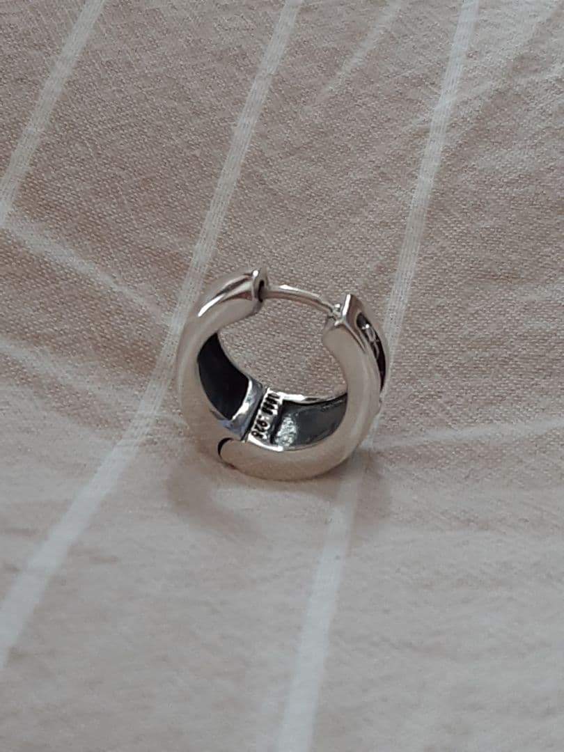 クロムハーツ NARROW V-CHX LナローV CHX シルバーピアス