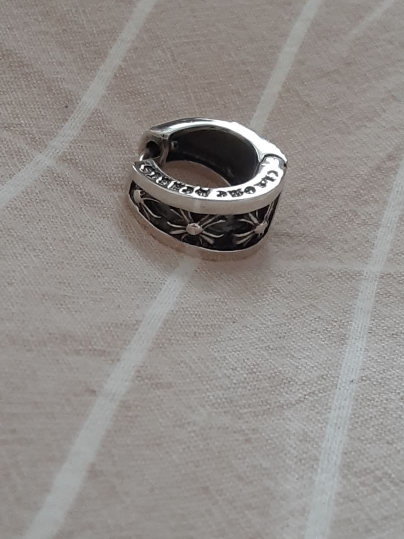 クロムハーツ NARROW V-CHX LナローV CHX シルバーピアス