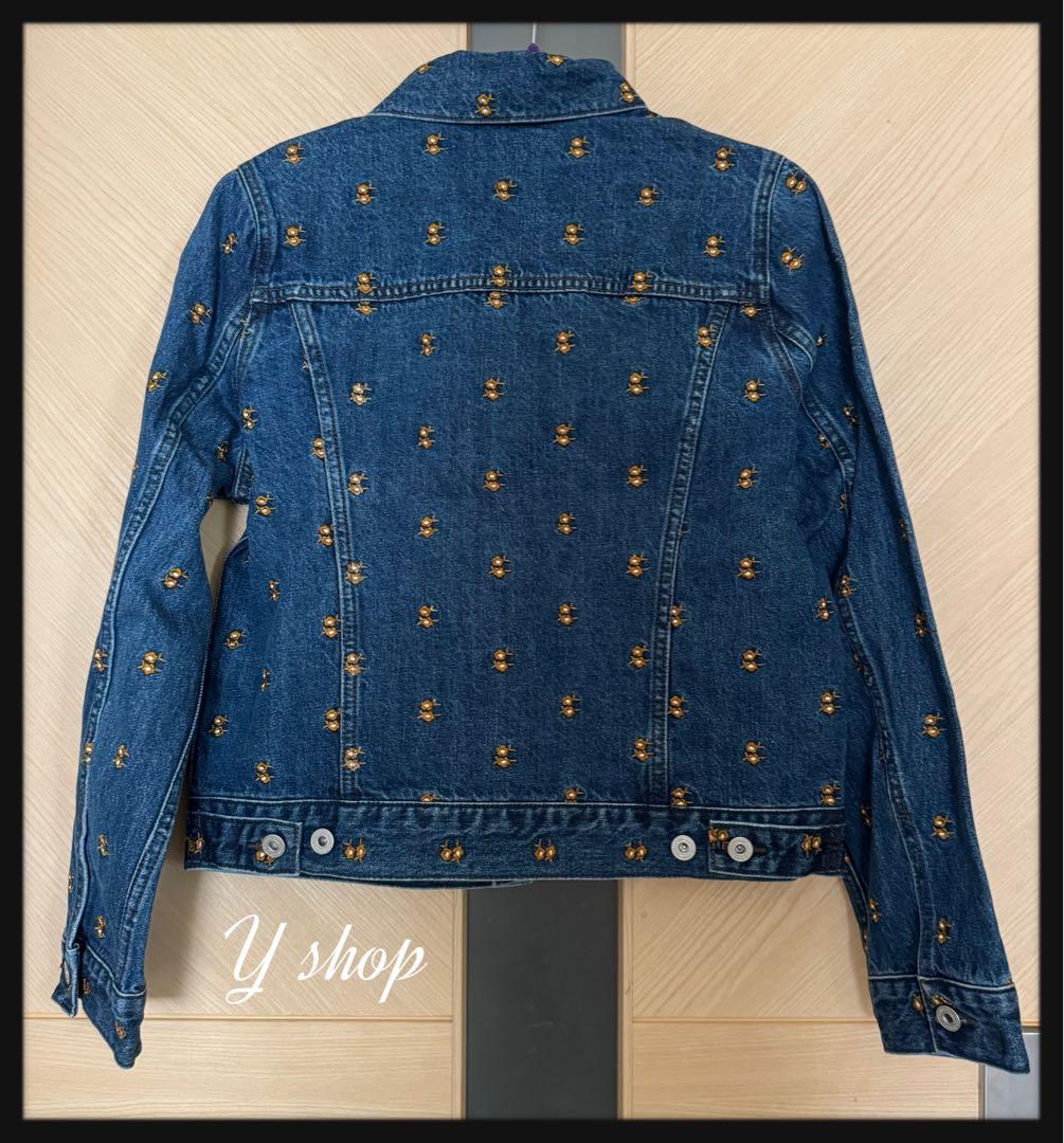 Loungedress 刺繍デニムジャケット