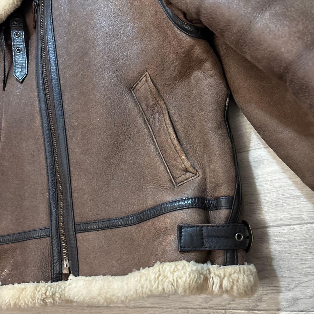 【最高峰】Lord Anthony B-3 ムートン羊革 UKブランド