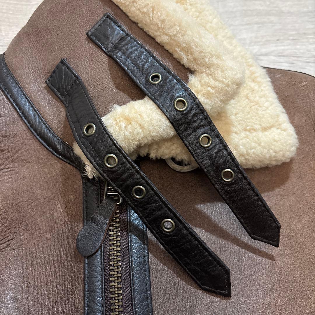 【最高峰】Lord Anthony B-3 ムートン羊革 UKブランド