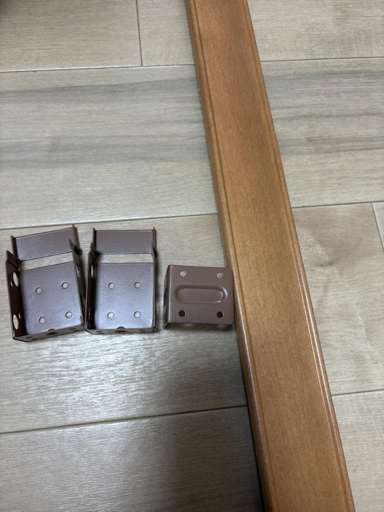 木製ブラインド　欧米チーク　132×111　1枚