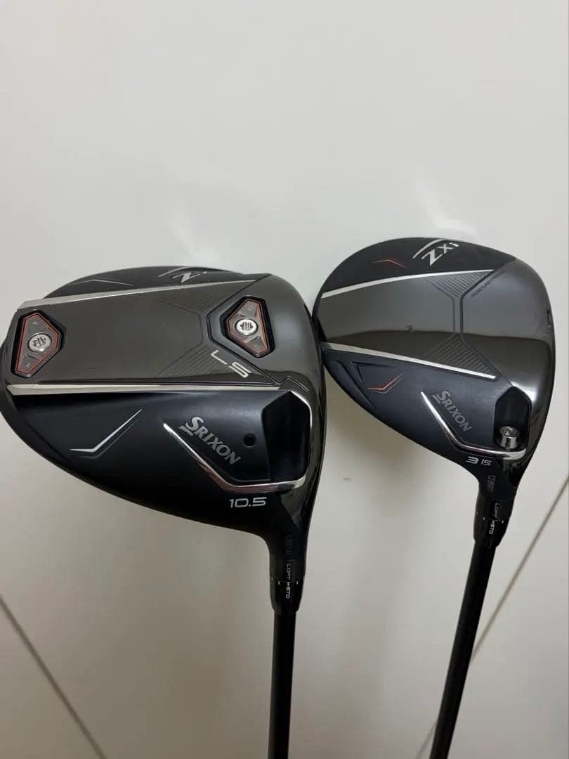 スリクソンzxi LSドライバー　　　　　　　　&フェアウェイウッド ヘッド