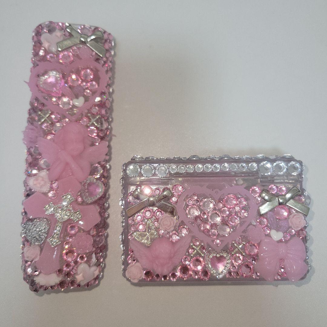 iQOSイルマワン ケース ハンドメイド 電子タバコ テリア デコ 15 26