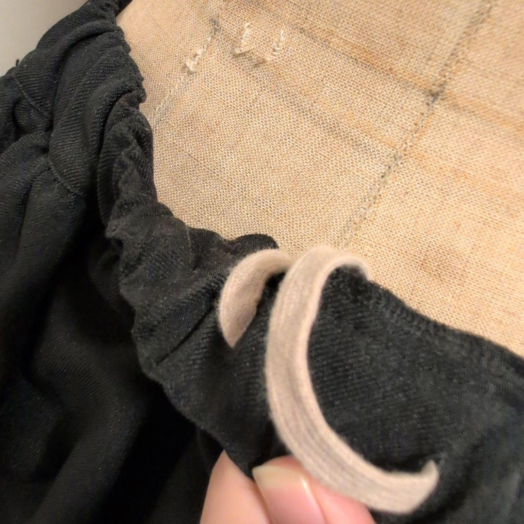 BLAMING 黒 バルーンサルエルパンツ コムデギャルソン